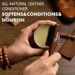 Leather Shoe Polish Kit - Birthday Gifts for Men, Dad, Shoe Shine Kit, Leather Boot Care Kit, Mens Gifts Ideas