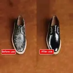Automatic Induction Shoe Polisher, Portable Electric Cleaner with Stainless Steel Brush for Dust Removal and Polishing Leather Shoes, Easy Use Home Care Kit