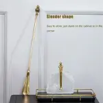 Durable Shoe Lifting Device, Extra Long Brass Shoe Horn for Easy Wear, Ergonomic Grip for Men & Women, Ideal for Effortless Shoe On/Off Gold 52 * 4cm