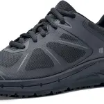 Shoes for Crews Women's Slip-Resistant Work Sneakers - Comfortable, Lightweight, Water-Resistant & Non-Slip Safety Shoes for Women - Ideal for Food Service, Healthcare, Retail & More - Vitality II