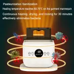 Automatic Hot Air Dryer and Iron,Inflatable Garment Care Machine with Shirts,Trousers and Shoes Attachments,Wrinkle Removal,Timed Drying & Ironing,Aroma Care,360° Full Coverage Drying