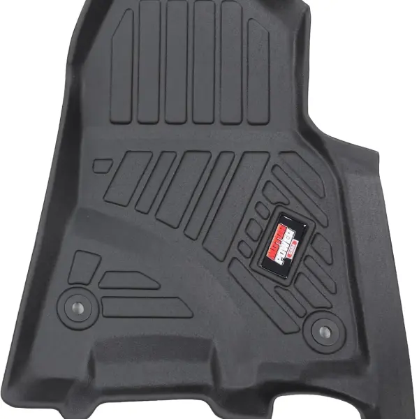 MotorPower Care, 3D TPE Floor mat, for Compatible with fits/ 2019 to 2024 Dodge Ram 1500 Crew Cab New Body (NOT for Classic Models) TPE All Weather, Heavy Duty Floor Liner Custom