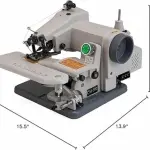 Portable Desktop Blindstitch Sewing Machine, Compact Hemming Tool for Dresses Skirts Coats Drapes, Invisible Stitch Professional Grade Tailoring Device for Home Use