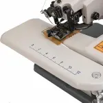 Portable Desktop Blindstitch Sewing Machine, Compact Hemming Tool for Dresses Skirts Coats Drapes, Invisible Stitch Professional Grade Tailoring Device for Home Use