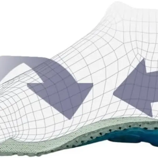JSEIAJB Comfortable Breathable Cushioned Sports Insole Silicone