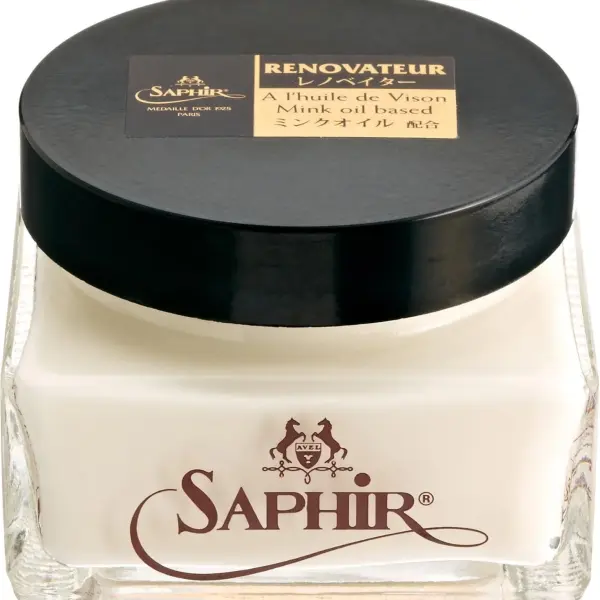 Saphir Medaille d'Or Renovator – All-Purpose Leather Shoe Cleaner & Conditioner