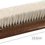 Wool Solid Wood Shoe Brush with Super Soft Bristles Does Not Damage Shoes for Cleaning