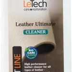 Letech Leather Cleaner – 1L Refill Bottle for Deep Leather Cleaning: Furniture, Auto Interiors, Shoes & More | 1000ml / 33.81 fl oz | Made in UK