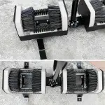 Outdoor Boot Scrubber Brush with Handle - Efficiently Cleans Mud & Dirt from Shoe Soles - Ideal for Garden, Front Door & Outdoor Use - Durable & Easy to Use