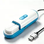 Electric Shoe Polisher, Automatic Shoe Shine Machine for Home & Commercial Use, Fast Leather Shoe Cleaner with Soft Brushes