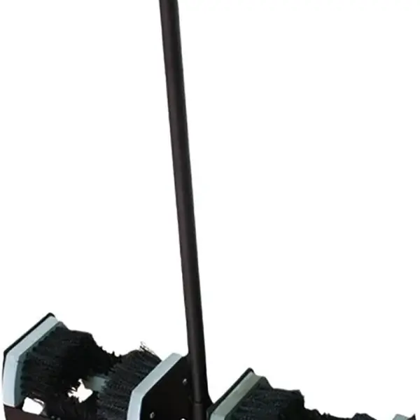 Outdoor Boot Cleaner with Handle - Durable Shoe Scraper Brush, Floor-Mount Design, Stable Base for Dirt Removal, Ideal for Garden & Entryway Use