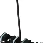 Outdoor Boot Cleaner with Handle - Durable Shoe Scraper Brush, Floor-Mount Design, Stable Base for Dirt Removal, Ideal for Garden & Entryway Use
