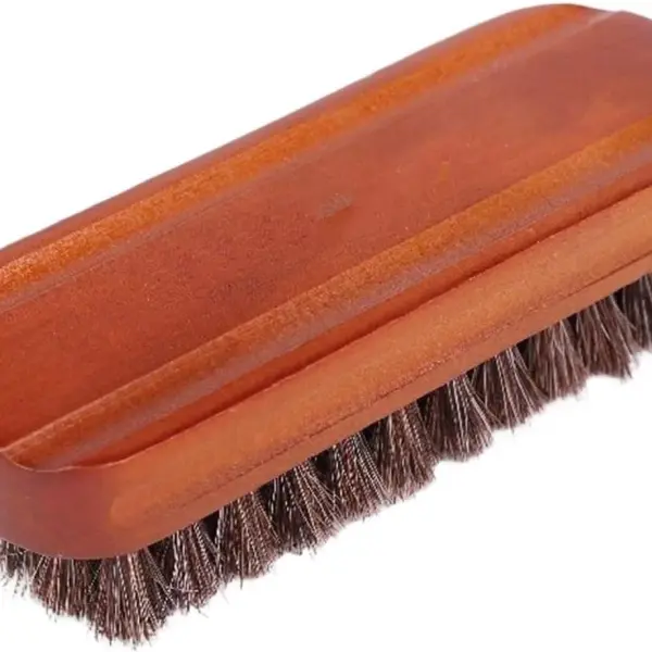 Soft Horsehair Brush Shoe Coat Oil Polishing Cleaning Dust