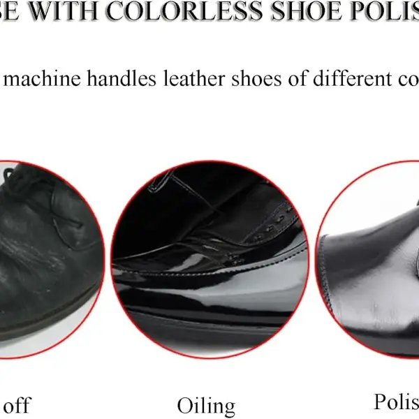 Shoe Polisher Electric Shoe Polisher, Automatic Induction Multi-Brush Polisher with Shoe C Shoes (Color: Style 1) (Style 1) (Style 1)
