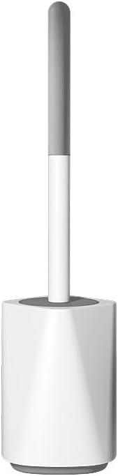 White Toilet Brush
