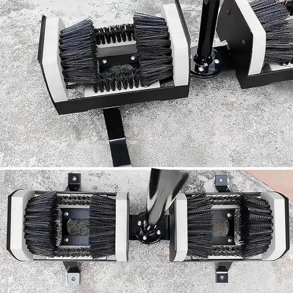 Heavy Duty Boot Scraper Brush - Outdoor Shoe Cleaner & Scrubber for Effortless Boot and Shoe Cleaning - Durable, Non-Slip, Ideal for Mud and Dirt Removal