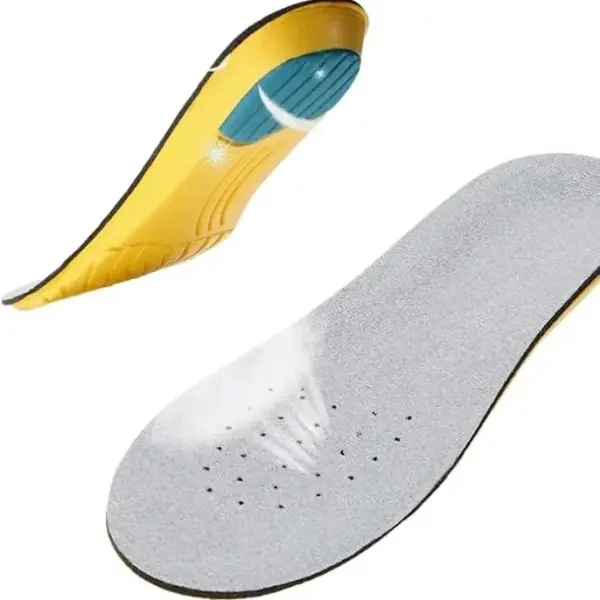 JSEIAJB Shoe Inserts Pad Soft Sport Insoles Memory Foam Breathable Outdoor Running Silicone Gel Heel Cushion Insole