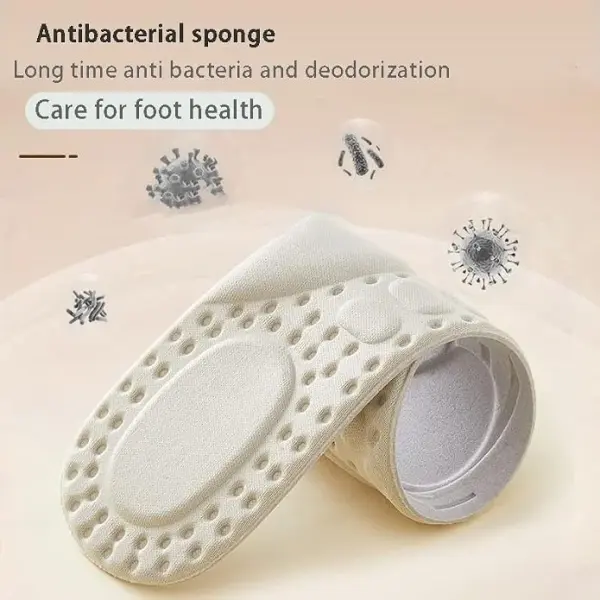 JSEIAJB Memory Foam Insole For Shoes Woman Men Comfortable Soft Arch Support Plantar Feet Care Pads