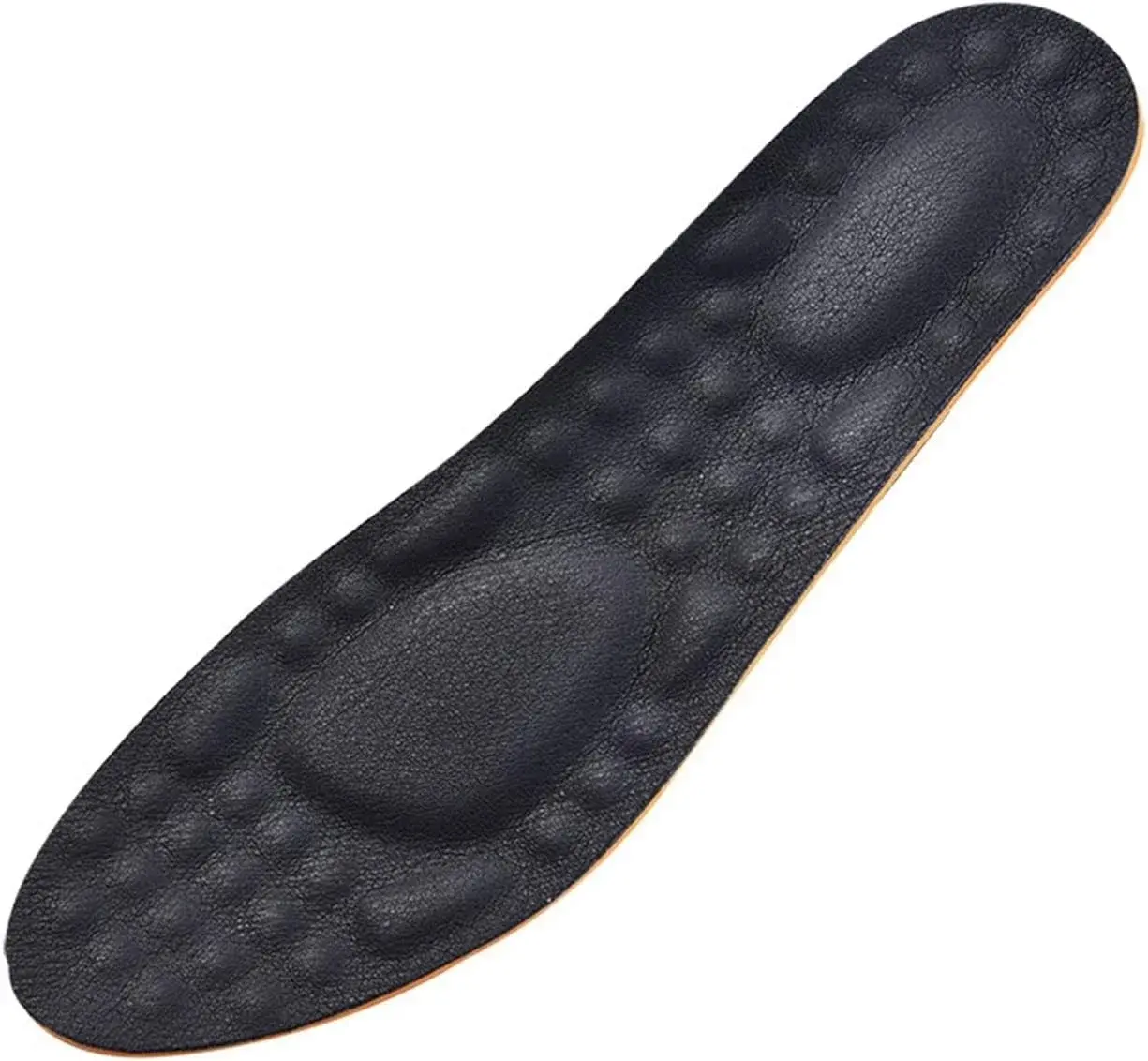 JSEIAJB Orthopedic Insoles For The Feet Leather Comfort Insole Running Sneakers Care Shoe Sole Pad For