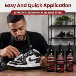 Combat Cleaner Shoe Cleaning Kit – Complete Sneaker Care Solution for Leather, Suede, Canvas, Mesh, Nubuck & More