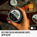 Shoe Polish Kit 13PC Shoe Shine Leather Boot Shoe Care Set Mink Oil Brushes and More for Gentle Care Cleaning