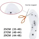 JSEIAJB Insoles Foot Acupressure Shoe Pads Therapy Slimming for Weight Loss Transparent
