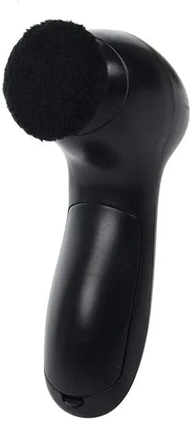 -Electric Shoe Polisher-Handheld Automatic Shoe Polisher, Household Multi-Function Shoe Polisher/4 Types of Wipers Electric Shoe Polisher M (Black A)