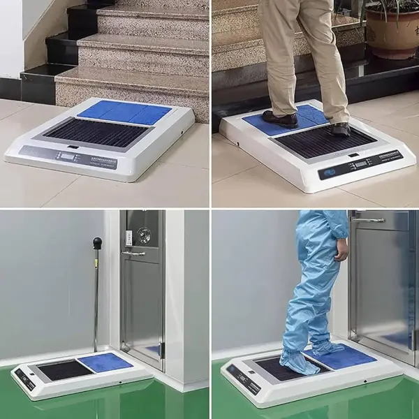 Automatic Shoe Sole Cleaning Machine, Fully Automatic Induction Shoe Cleaner & Polisher, Entrance Shoe Brush for Home & Office Use, Efficient & Easy Sole Cleaning Solution