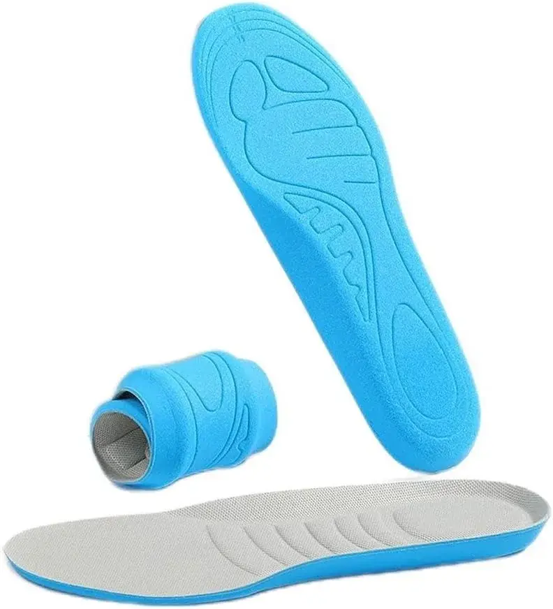 JSEIAJB High Elastic Sport Running Insoles Soft Light Stretch Cotton Shoes Pad Arch Support Breathable Insole Men Women
