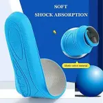 JSEIAJB High Elastic Sport Running Insoles Soft Light Stretch Cotton Shoes Pad Arch Support Breathable Insole Men Women