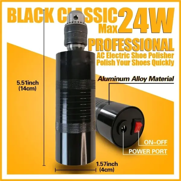Shoe Brushes Adjustable Speed Electric Polisher Kit Clean Dust Leather Care Shine Set Polishing Boot