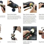 Shoe Brushes Adjustable Speed Electric Polisher Kit Clean Dust Leather Care Shine Set Polishing Boot