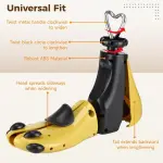 2 Pcs Shoe Stretcher Set for Wide Feet, Adjustable Width and Length Boot Stretcher, Shoe Expander for US Men Size 7-12, US Women Size 8.5-13.5, Includes Expansion Accessories