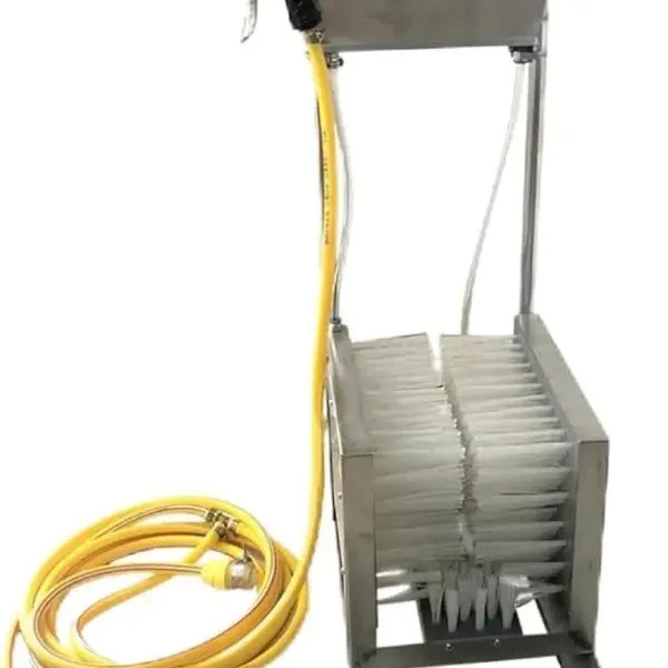 360° Stainless Steel Boot Scrubber, Farm Footwear Mud Cleaner
