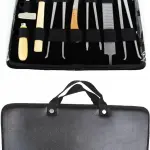 8 Piece Horse Equine Farrier Hoof Grooming Shoe Care Tool Kit w/Carry Bag