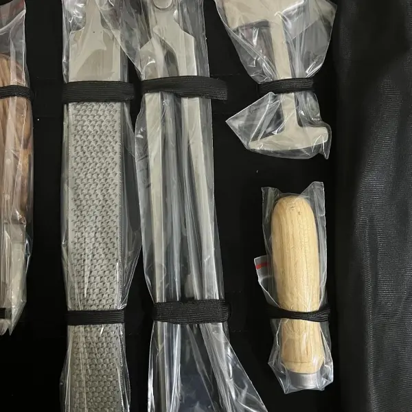8 Piece Horse Equine Farrier Hoof Grooming Shoe Care Tool Kit w/Carry Bag