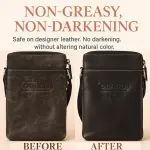Leather Purse Cleaner & Conditioner Kit – 4pc Set with 4oz Cleaner, 4oz Conditioner, Microfiber Cloth & Applicator Sponge – Leather Bag & Handbag Care for Luxury Purses & Designer Bags