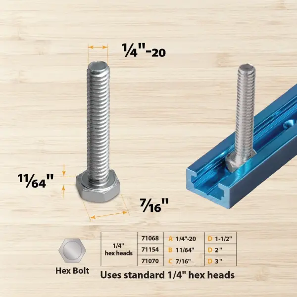 POWERTEC 72141 36"x4 Universal T track with 1 Pc 3" T track Flip Stop for Woodworking, Double-Cut Profile T track with Fence Flip Stop