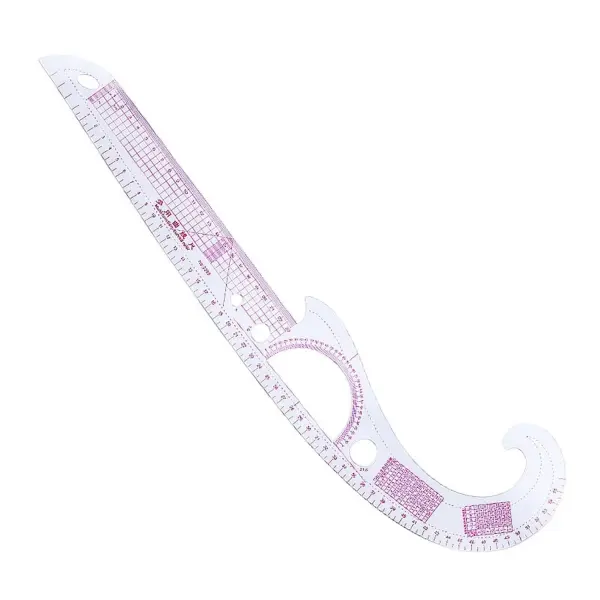 French Curve Ruler Set, Sewing Ruler Tailoring Tool, Pattern Making Ruler with Detailed Scale for Beginners Tailors Designers