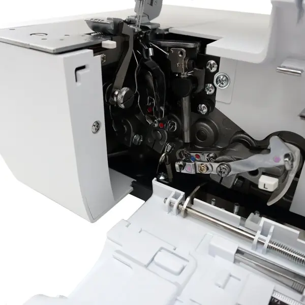 Bernette B48 Funlock Serger Coverstitch Overlock Machine | Heavy Duty Sewing Quilting Performance for Beginners and Professionals | 23 Stitches LED Light 1300 SPM Easy Threading Knife Control