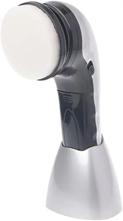 Portable Handheld Automatic Electric Shoe Brush Shine Polisher 2 Ways Power Supply Leather Care Tools Home Office Use
