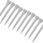 Horseshoe Nails, E6 250PCS Firmly Horse Hoof Nails with Good Elasticity Steel Hoof Pegs Securing Accessory for Horse Training Equestrian Sports