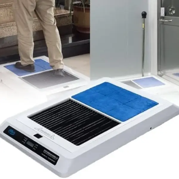 Sole Cleaning Machine, Automatic Shoe Cleaning Machine, Entrance Shoe Brush, Shoe Cleaner and Polisher, with Motion Sensor, for Homes, Hotels and Commercial Spaces