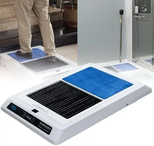 Sole Cleaning Machine, Automatic Shoe Cleaning Machine, Entrance Shoe Brush, Shoe Cleaner and Polisher, with Motion Sensor, for Homes, Hotels and Commercial Spaces