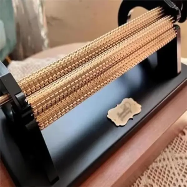 Smocking Pleater Machine,24 Row Smocking Pleater with 24 Sewing Needles & Tool Kit, 47 Positions, Even Fabric Folds, 0.5 cm Stitch Spacing, for Costume & Craft Sewing