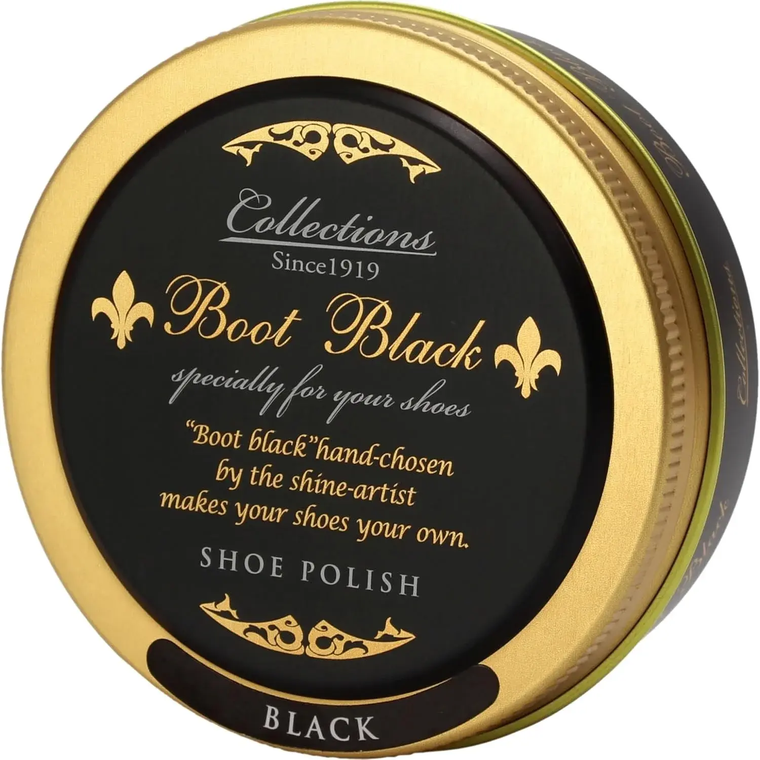 Boot Black Collections Shoe Polish – Hard Wax for High Shine- Made in Japan