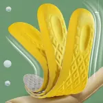 JSEIAJB Memory Foam Sport Support Insert Feet Care Insoles for Shoes Men Women Orthotic Breathable Latex Sports