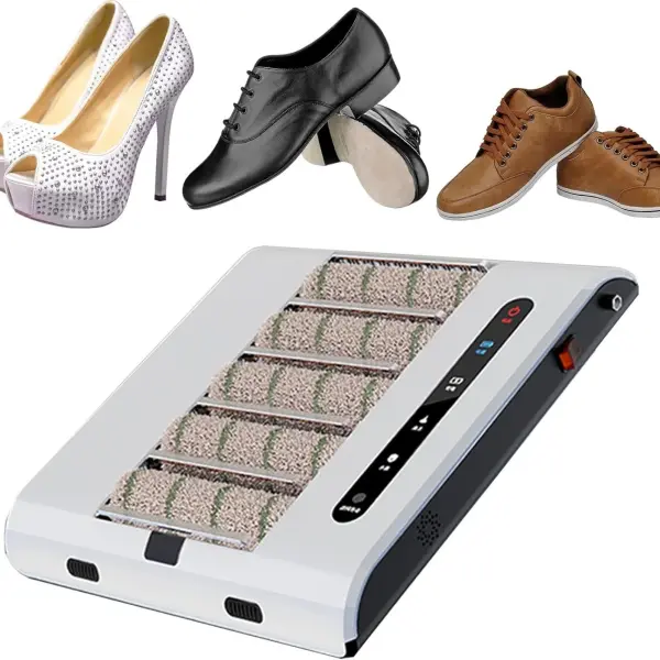 Automatic Electric Shoe Polisher & Cleaner, Induction Sole Cleaning Machine, Waterless 1000PA Suction, Quick 5s Wipe, Ideal for Home & Office Use