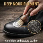 Eagle Shoe Cream Polish Kit – 3 Piece Boot & Shoe Polish with Shoe Cream, Shine Cloth & Applicator