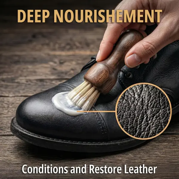 Eagle Shoe Cream Polish Kit – 3 Piece Boot & Shoe Polish with Shoe Cream, Shine Cloth & Applicator